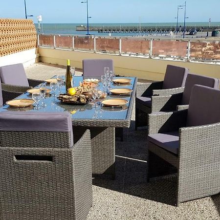 Appartement vue sur mer et port Grandcamp-Maisy Extérieur photo
