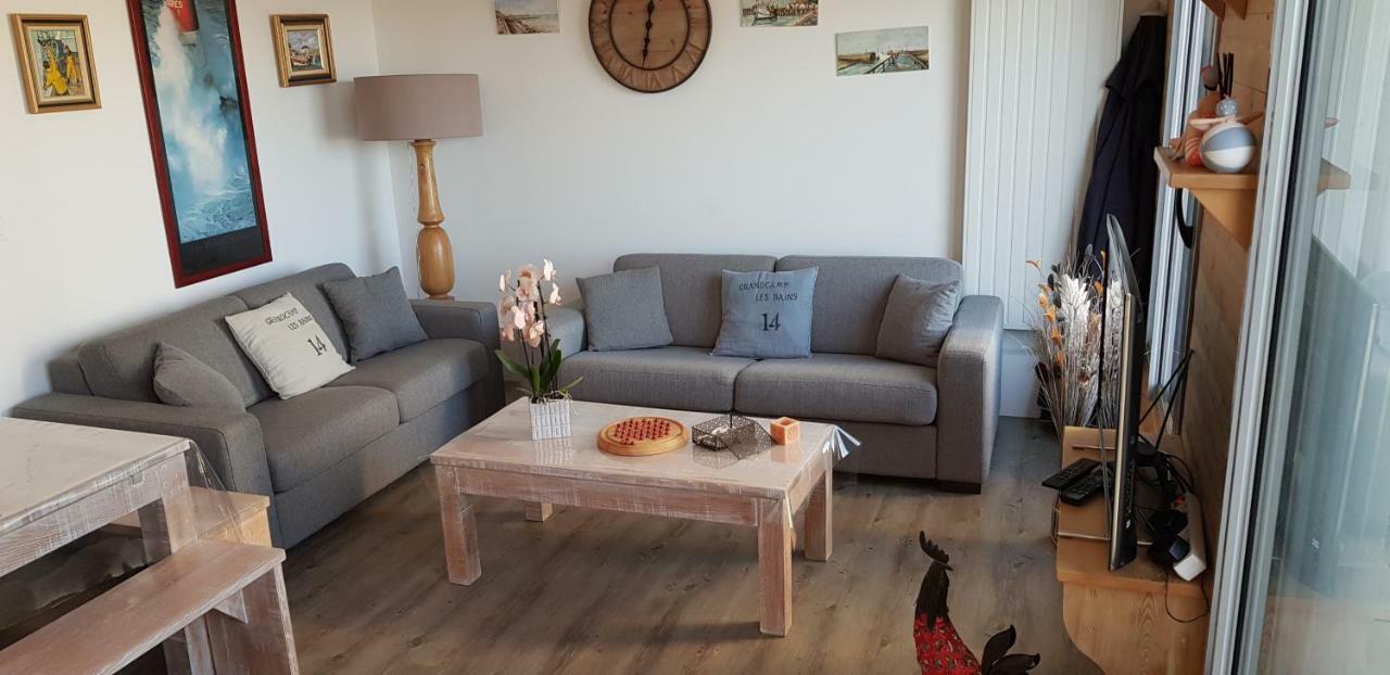 Appartement vue sur mer et port Grandcamp-Maisy Extérieur photo
